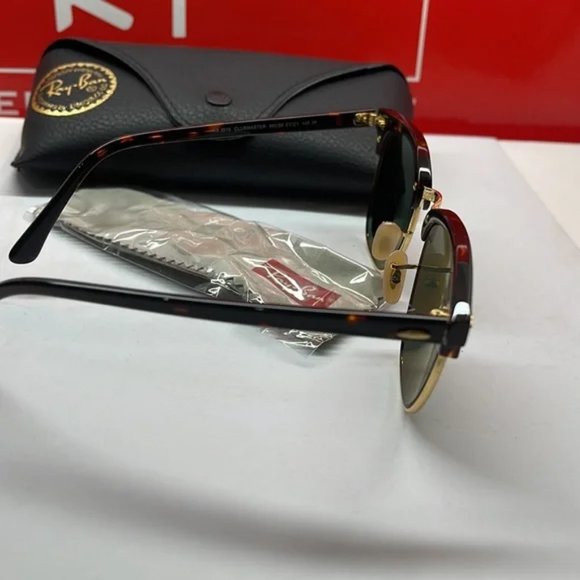 **Host Pick**New rayban Club Master Tortoise/Gold RB3016 W036 Unisex style - Picture 2 of 3